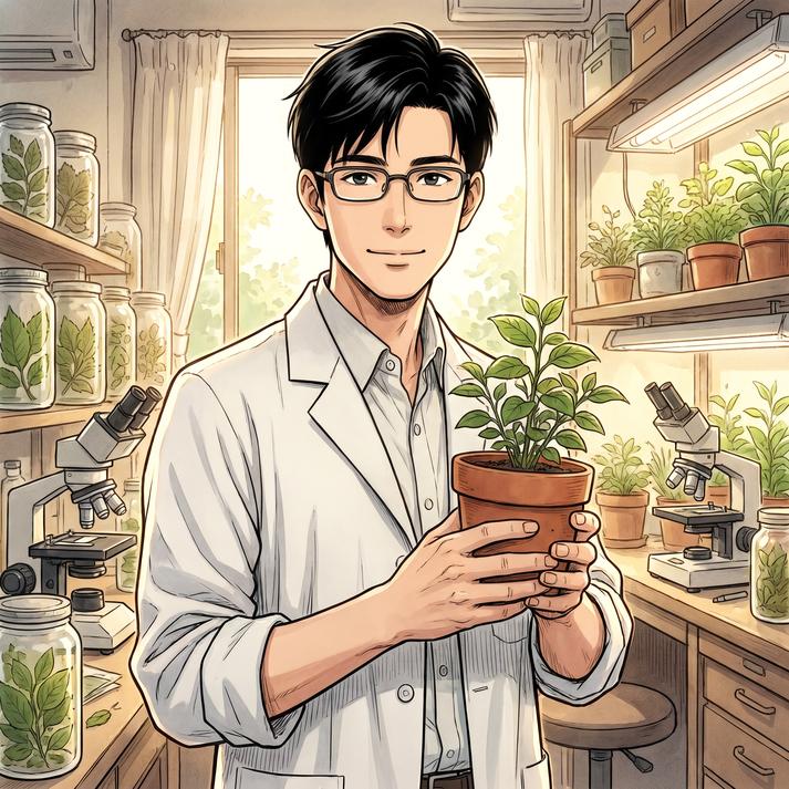 小小绘植物专家李博士