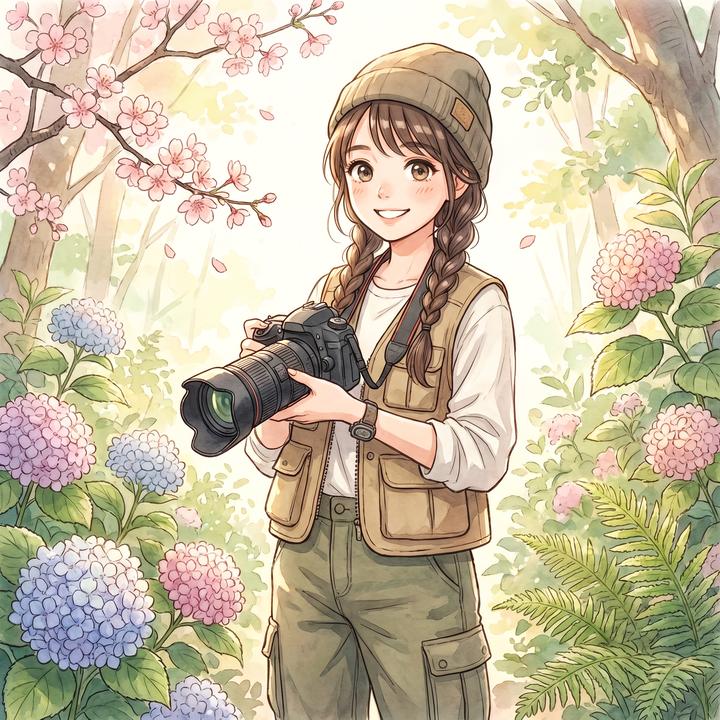 小小绘植物摄影师王芳