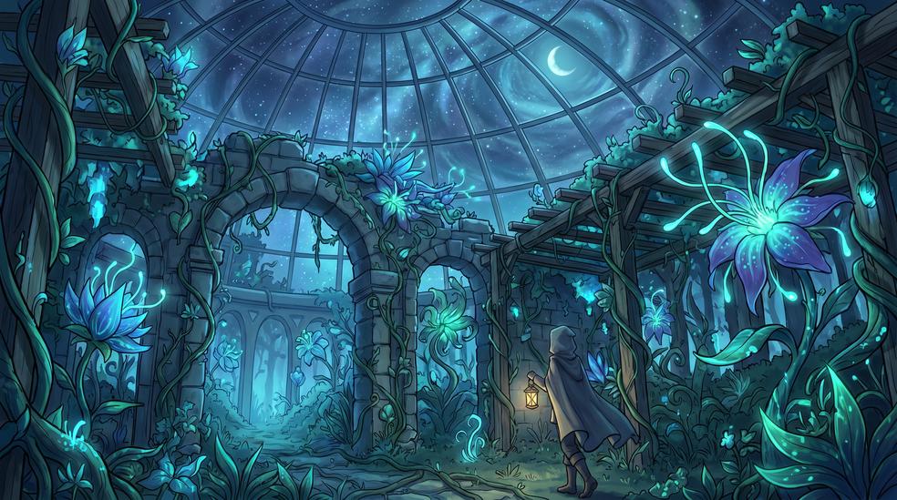 小小绘夜光植物视频